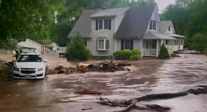 Inundaciones ‘catastróficas’ colapsan el noreste de EU