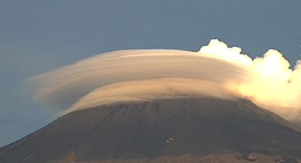 Popocatépetl: ¿Qué son las nubes lenticulares que se formaron en el volcán?