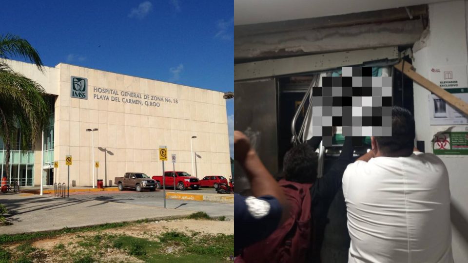 Muere niña en accidente en elevador en clínica del IMSS en Quintana Roo