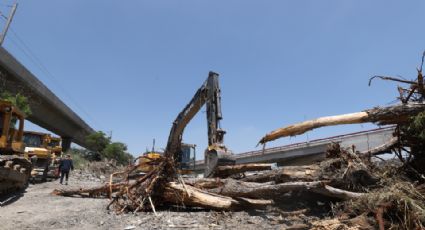 Agua y Drenaje se deslinda del desmonte en cauce del río Santa Catarina