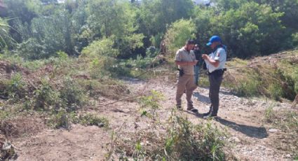 Encuentran restos humanos en el lecho del río La Silla