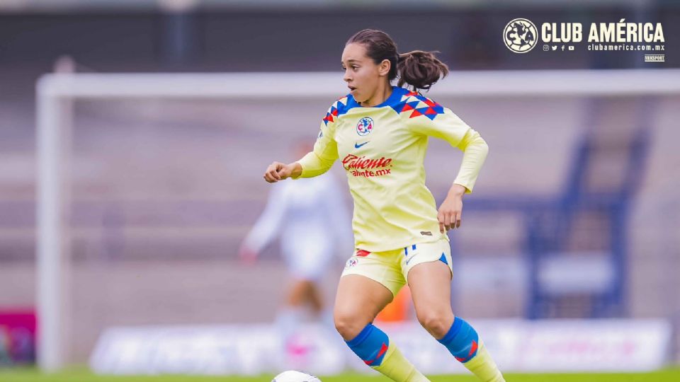 Aylin Aviléz ya debutó con el América en el Apertura 2023