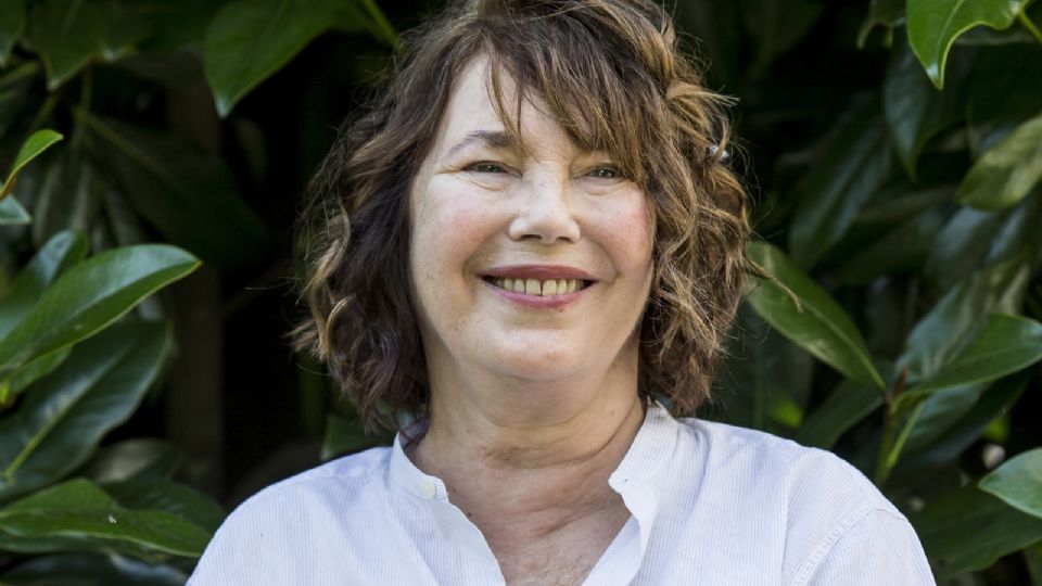 Jane Birkin, actriz y cantante británica, posa durante una sesión fotográfica en la que recibió el premio 'Pardo alla carriera' del 69º Festival Internacional de Cine de Locarno, en Locarno, Suiza, el 4 de agosto de 2016 (reeditado el 16 de julio de 2023).
