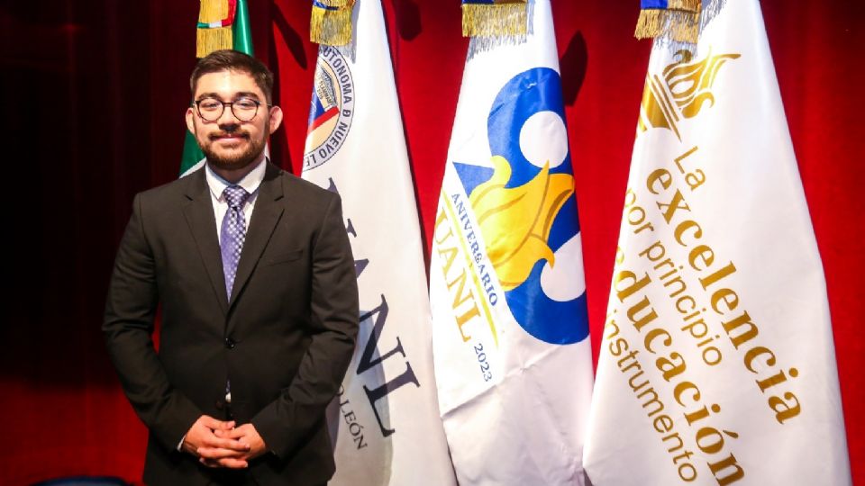 Israel Castro Ortiz, estudiante de la UANL