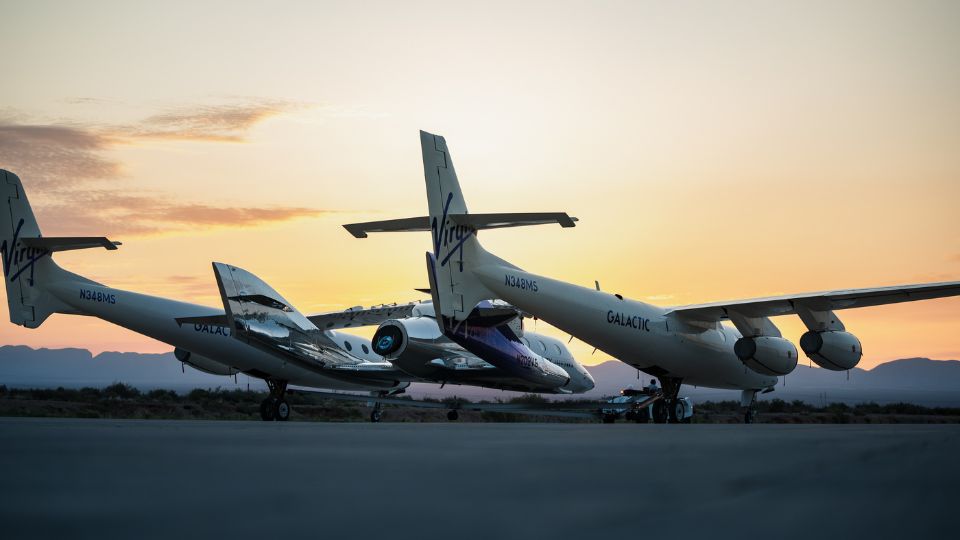 Naves de Virgin Galactic.