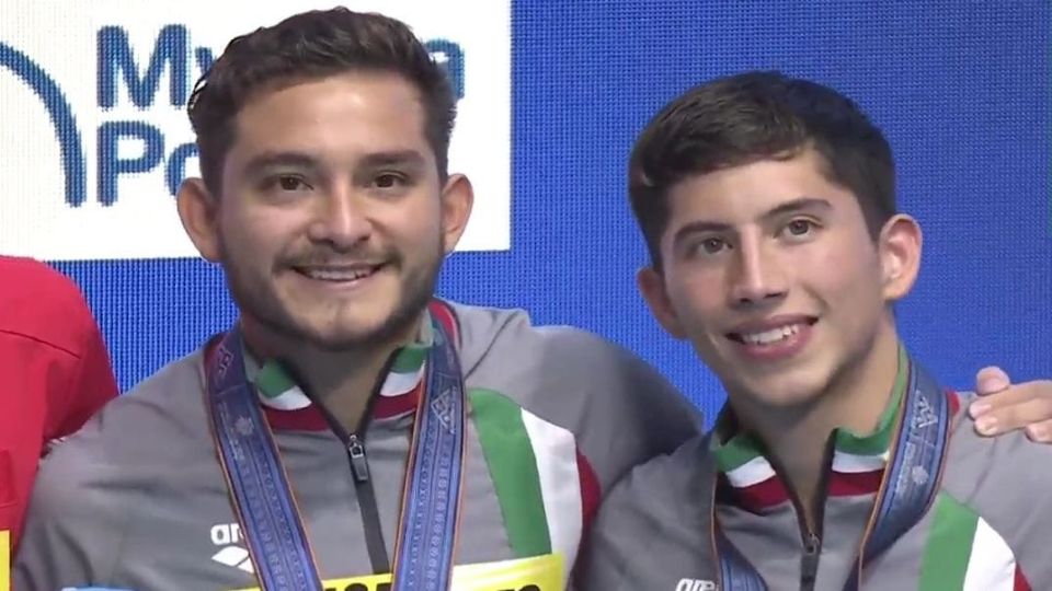 Kevin Berlín y Randal Willars ganaron la presea de bronce en clavados sincronizados de 10 metros, para darle la octava medalla a México en el Mundial de Natación.