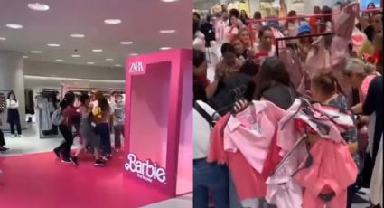 Clientes pelean por colección de ropa de Barbie en Zara