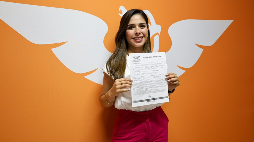 Melissa González Castro se une a Movimiento Ciudadano.