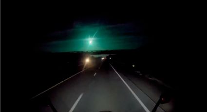 Meteorito ilumina de verde el cielo de Louisiana