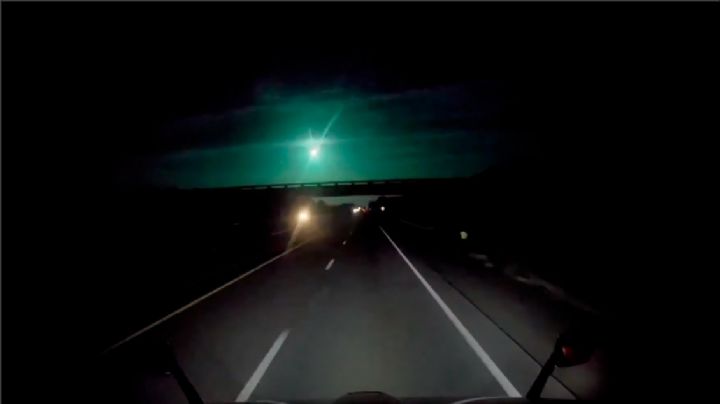 Meteorito ilumina de verde el cielo de Louisiana