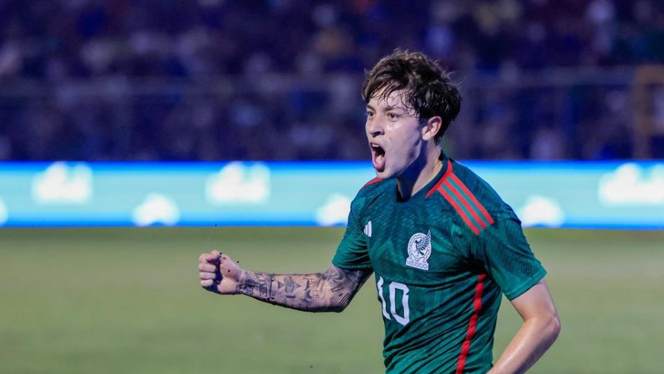 Jordan Carrillo fue el autor del gol de México contra el Salvador en los Centroamericanos