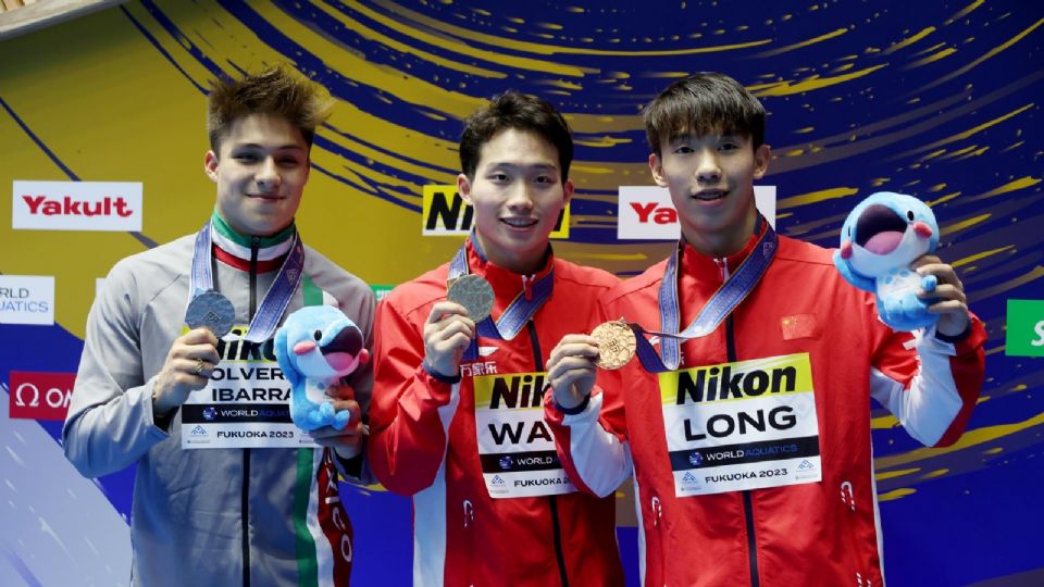 Osmar Olvera, clavadista de Nuevo León, ganó su segunda medalla de plata en el Mundial de Natación de Fukuoka, en Japón