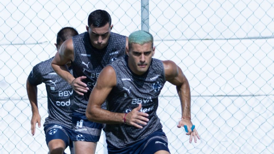 Los jugadores de Rayados se preparan de cara al Leagues Cup