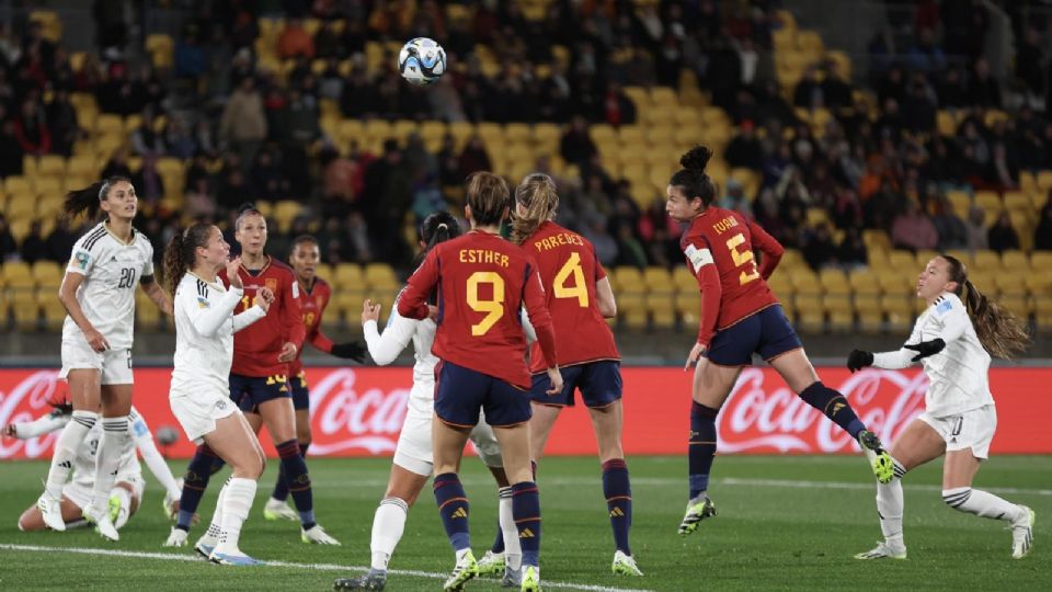 España goleó 3-0 a Costa Rica en su primer partido del Mundial Australia y Nueva Zelanda 2023