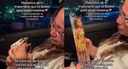 'Ella nunca tuvo una', joven le regala a su mamá una Barbie luego de ver la película