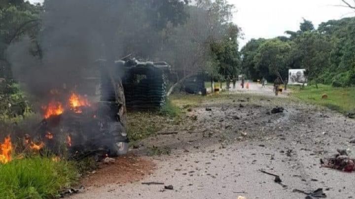 Atentado con coche bomba deja 2 muertos y 6 militares heridos en Colombia
