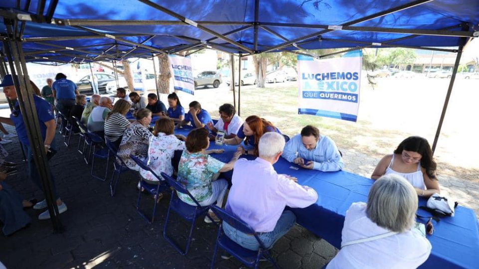 Registro de ciudadanos para elegir al representante del Frente Amplio por México.