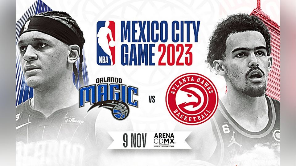 Magic y Hawks traerán la NBA a México | Twitter / @NBAMEX