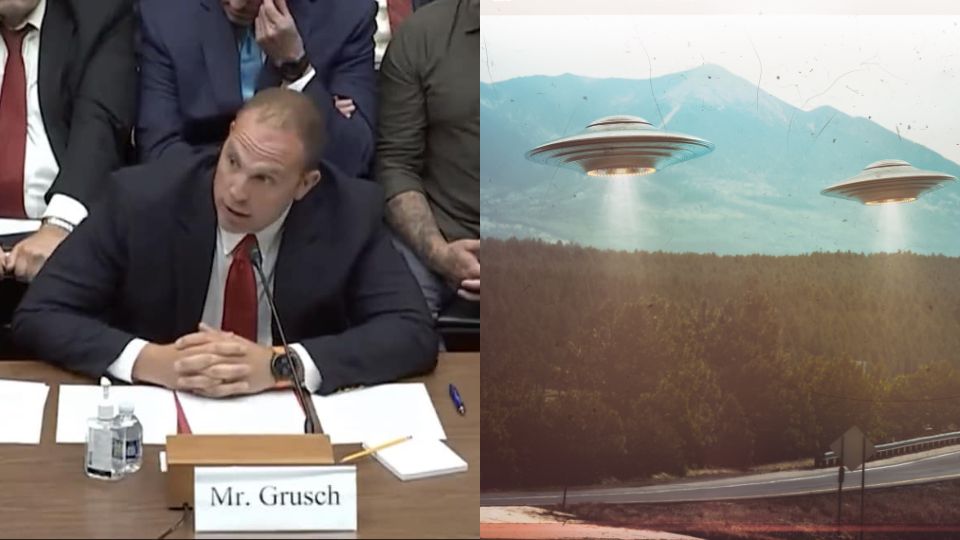 David Grusch jura que EU recuperó cuerpos y naves extraterrestres