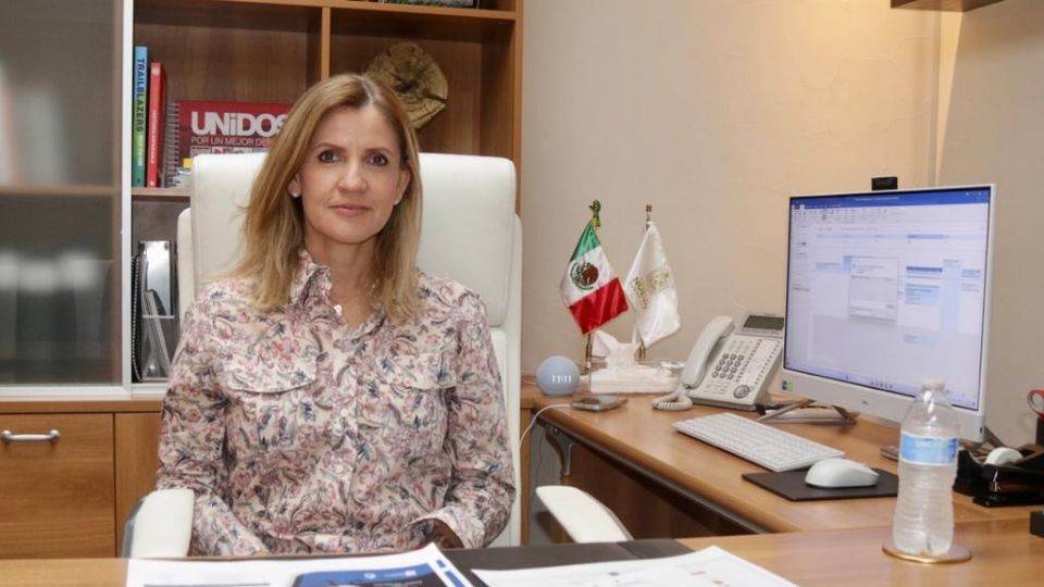 Melody Falcó, directora del INDE Nuevo León, espera 45 atletas regiomontanos en los próximos Juegos Panamericanos.