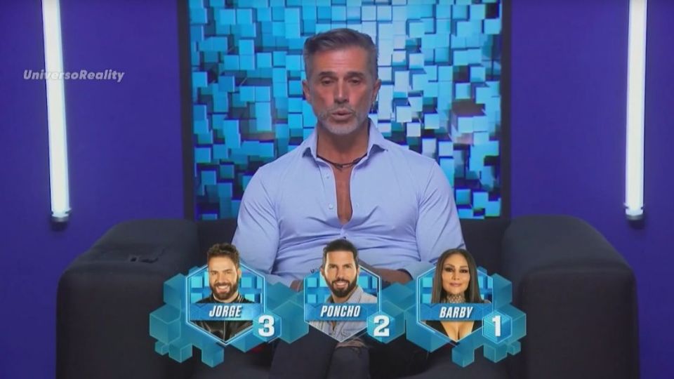 Sergio en el confesionario de La Casa de los Famosos.