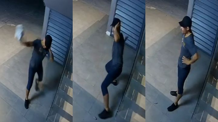 Hombre fracasa al intentar ‘cristalear’ negocios en Monterrey