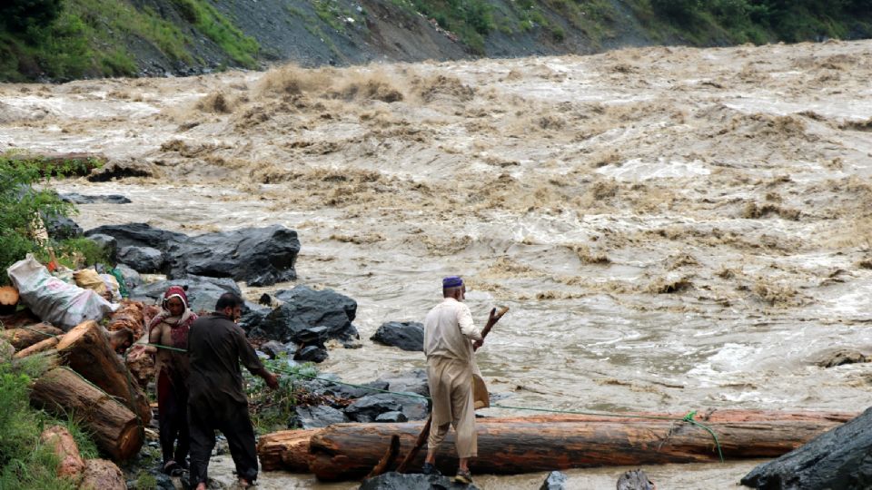 Inundaciones en Pakistán.