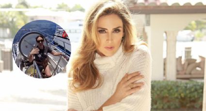 Jacqueline Bracamontes hace viaje en submarino con su familia y la critican