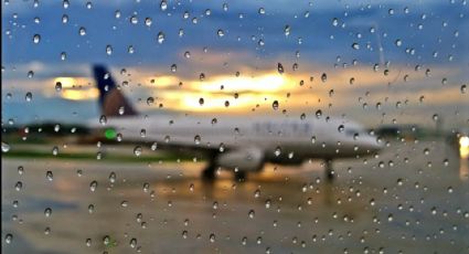 Tras lluvia, Aeropuerto de Monterrey suspende viajes y desvía 12 vuelos