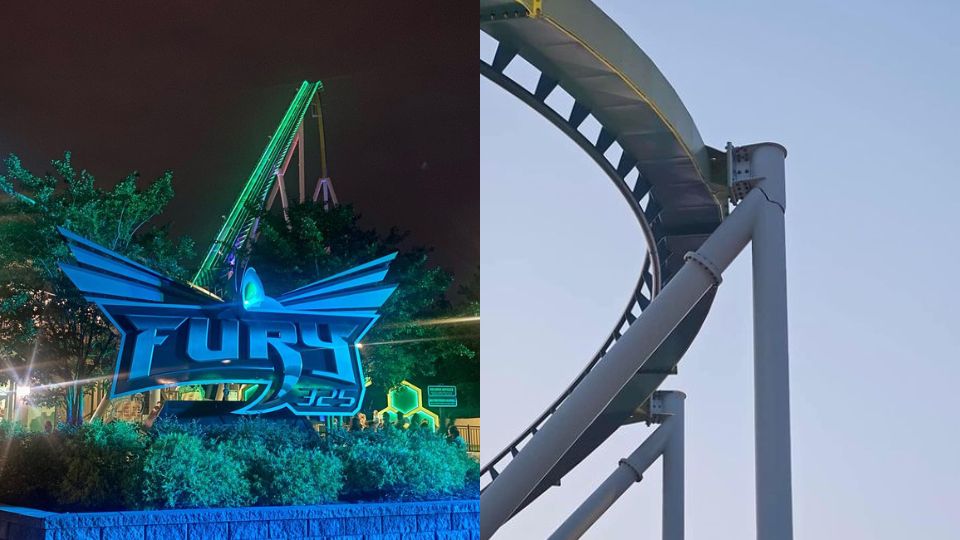 Montaña rusa Fury 325 presenta grietas