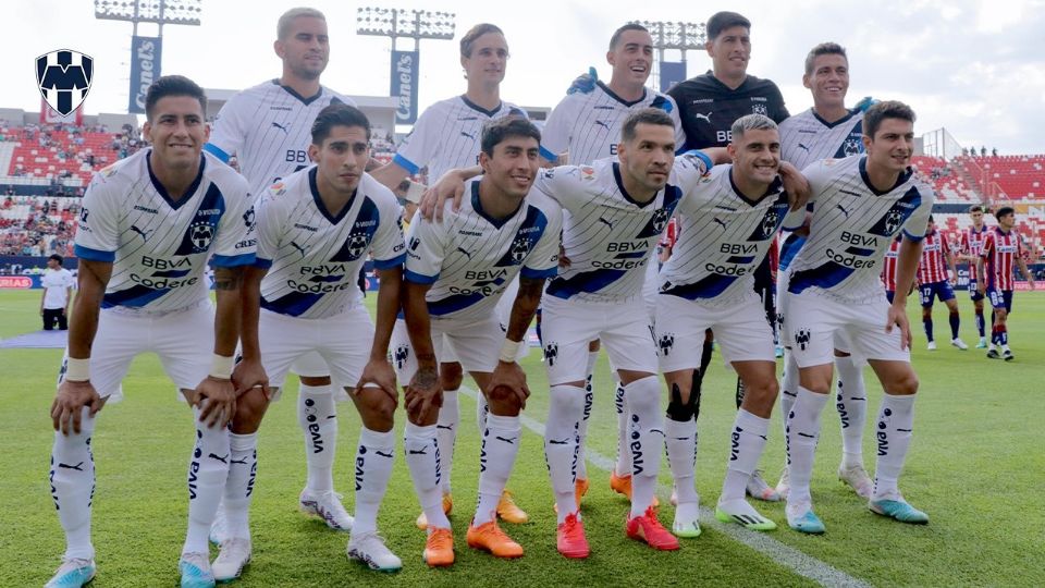 El once inicial con el que Rayados debutó en el Apertura 2023 con un empate 1-1 ante Atlético de San Luis