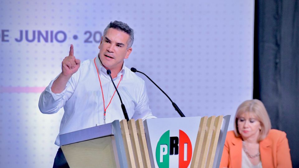 Alejandro Moreno, dirigente nacional del PRI.