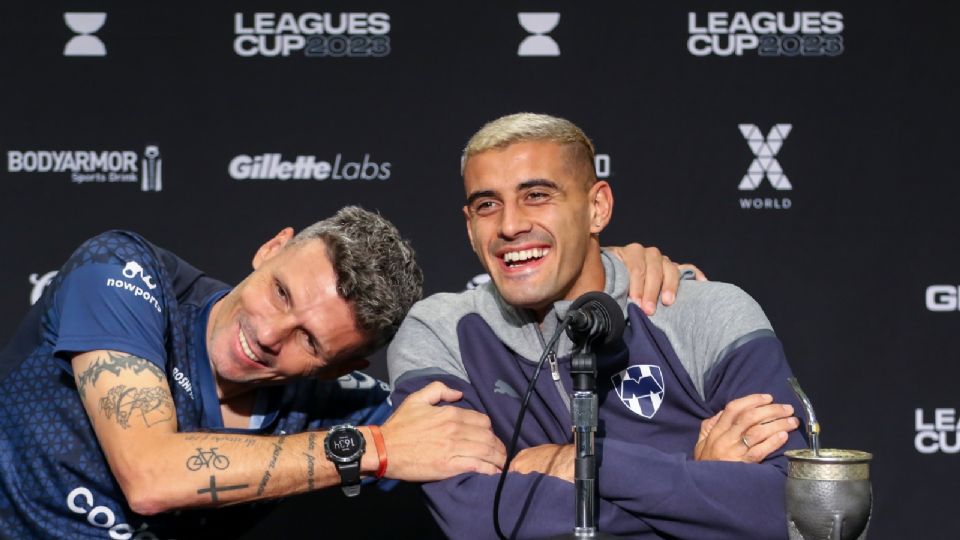 Fernando Ortiz y Germán Berterame en conferencia de prensa previo al duelo ante Seattle Sounders