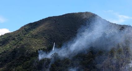 Luego de 3 días de trabajo, apagan incendio forestal en Iturbide