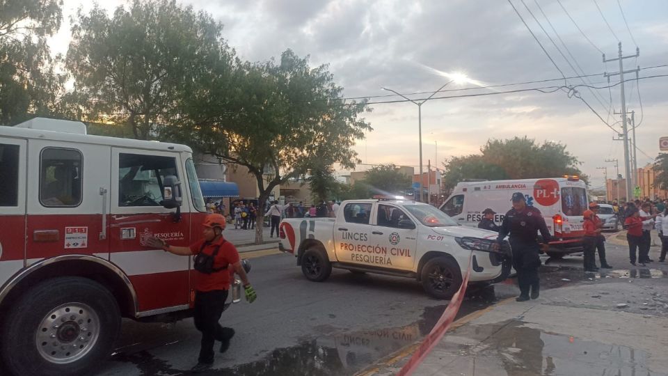 El hecho sucedió en el cruce de las calles Paseo de las Haciendas y La Victoria, en el Fraccionamiento Las Haciendas.