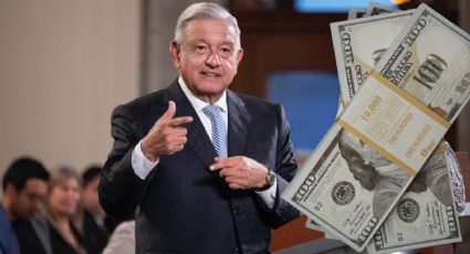 Celebra AMLO que el precio de dólar haya bajado