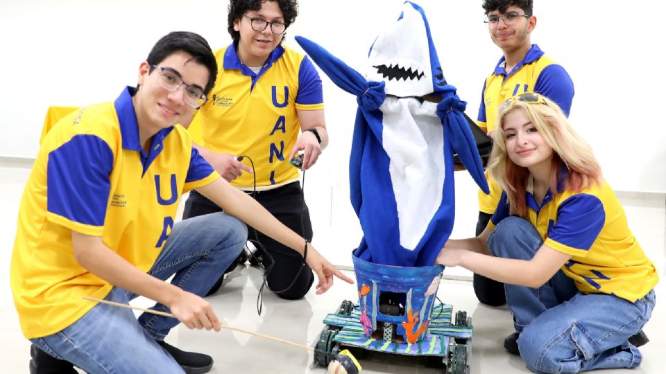 Estudiantes de robotica