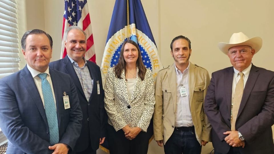 Reunión de Nuevo León con ganaderos de EU.