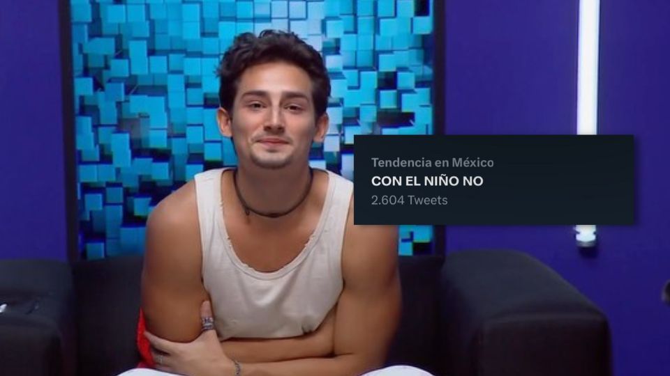 Emilio Osorio en La Casa de los Famosos.