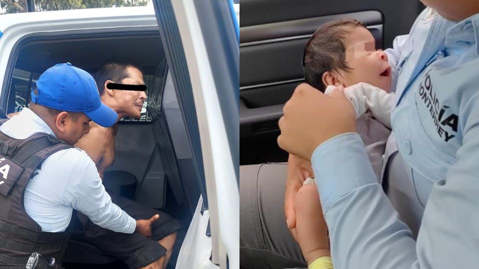 Hombre detenido por poner en riesgo a bebé