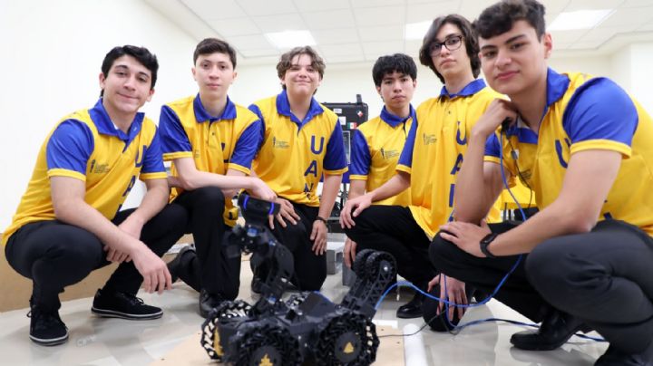 Alumnos de UANL quieren lograr campeonato de robótica en Francia