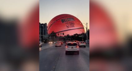 La esfera gigante de Las Vegas costó 2 mil 300 millones de dólares