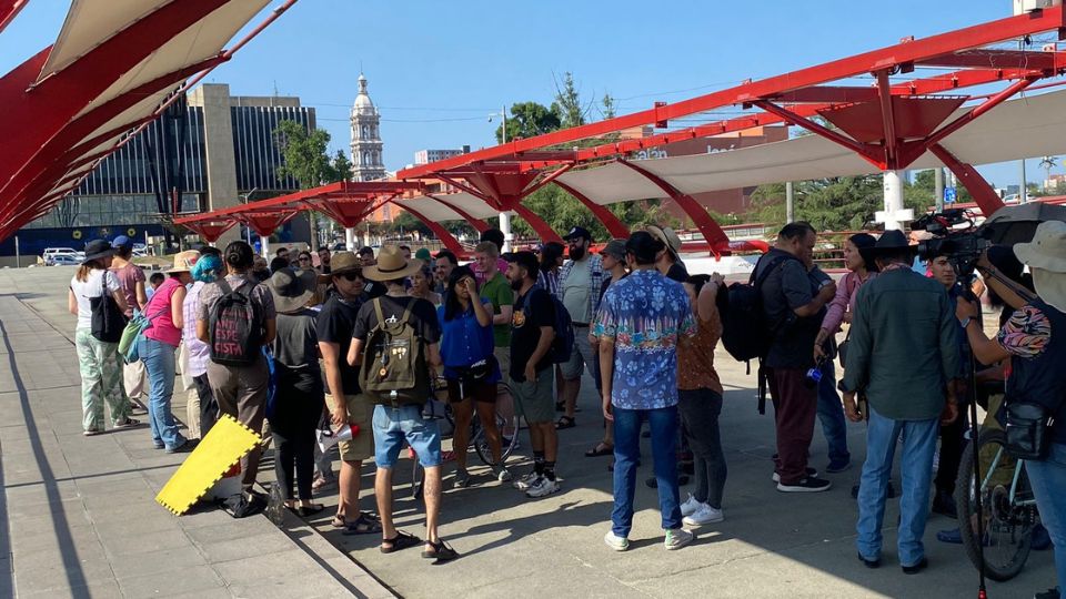 Reunión ciudadana en defensa del río Santa Catarina.