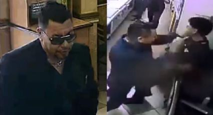 Abogado y peleador: Exhiben a presunto agresor de empleado de Subway