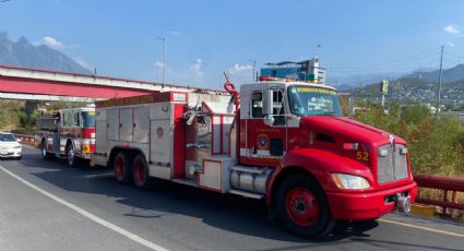 Nuevamente, se incendia el lecho del río Santa Catarina