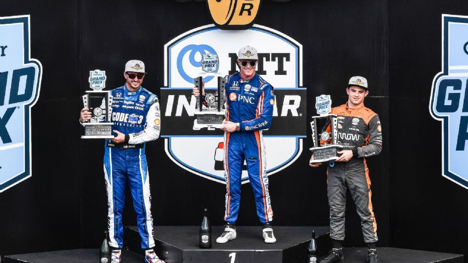 Scott Dixon, del Chip Ganassi Racing, ganó la carrera en el Indianapolis Road Course, para imponerse por cuatro décimas a Graham Rahal, mientras que Pato O'Ward llegó tercero