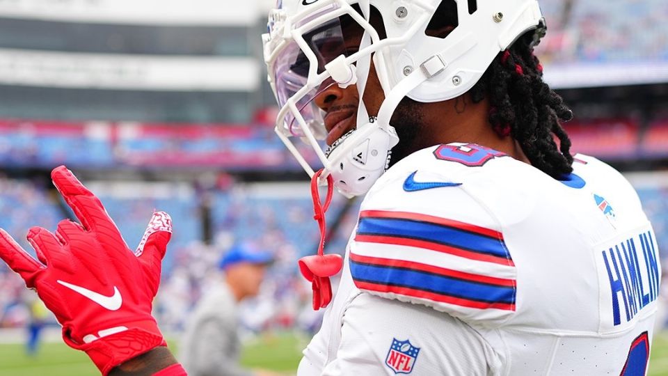 Damar Hamlin volvió a los emparrillados y participó en el duelo de pretemporada de los Bills de Buffalo ante los Colts.