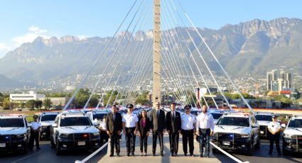 Renueva San Pedro parque vehicular con 90 patrullas nuevas