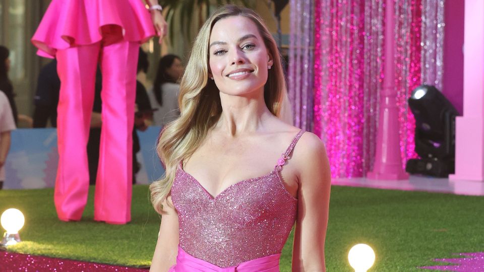 Margot Robbie en el estreno de 'Barbie' en Seúl.