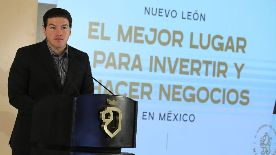 Samuel García, gobernador de Nuevo León.